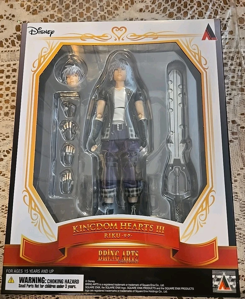 Riku Kingdom Hearts III Bring Arts Figura Disney Square Enix - Nuevo En Caja Foto 1 de 4