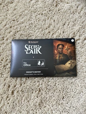 MTG Secret Lair The Office Dwight’s Destiny FOIL Edition Magic Sealed In Hand - Image 1 of 2