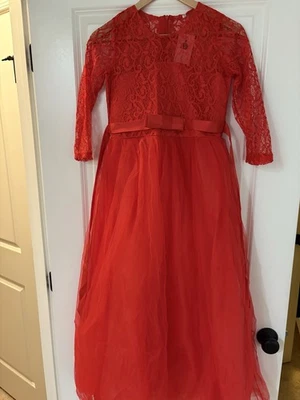 Maxi vestido de vacaciones para niñas jóvenes 14/16 Foto 1 de 4