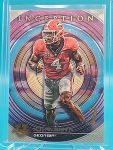 2022-23 Bowman University Inception #9 Nolan Smith RC Georgia Football  - Picture 1 of 2