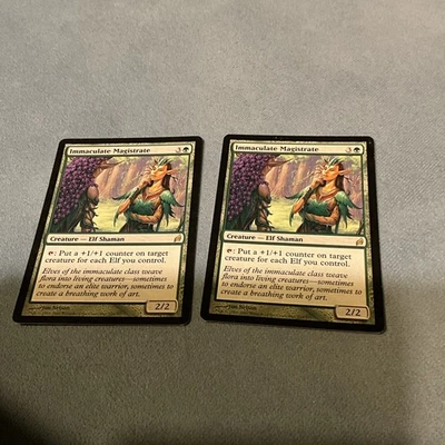 MTG - Immaculate Magistrate - Lorwyn - LP- MAGIC CARD - Image 1 of 2