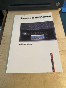 Wilfried Wang: Herzog & de Meuron 1998 Very Good Modern Architecture Design PB - Picture 1 of 1