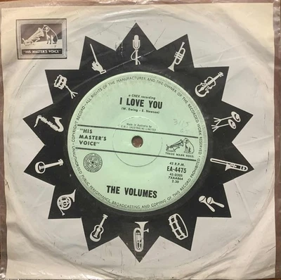 Volumes I Love You / Dreams 1962 HMV Soul Funk Oz 45 - Bild 1 von 2