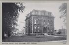 Columbia City, IN: Whitley County Jail - Vintage Indiana Postcard