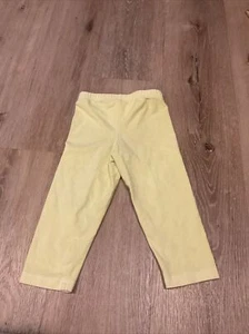 Carters - Pull On Elastic Waist Leggings - Yellow - Girls Size 4 - Picture 1 of 5
