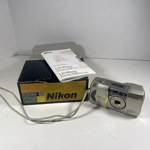 NIKON ZOOM LITE TOUCH ZOOM 120ED AF POINT & SHOOT - TESTED - BOX, PAPERS - Picture 1 of 9