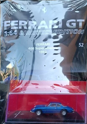 400 SUPERAMERICA - 1962  FERRARI GT 1:64 LIMITED EDITION N#52 - Immagine 1 di 4