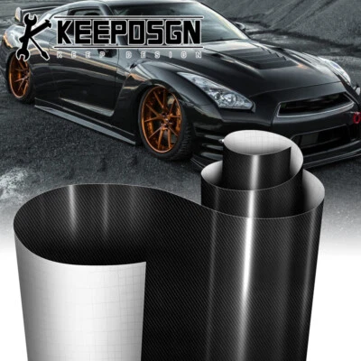 For Nissan CARBON FIBER Paint Protect Vinyl Wrap Film Sticker Decal Sheet Roll Foto 1 de 4