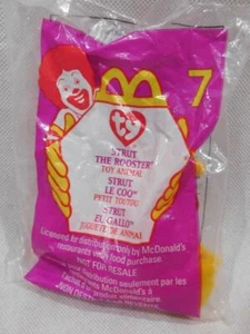 NIP - McDonald's Ty Beanie Baby - Strut the Rooster - Picture 1 of 1