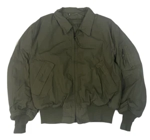 USGI Tanker Jacket CVC Cold Weather High Temp Resistant Green - Picture 1 of 10