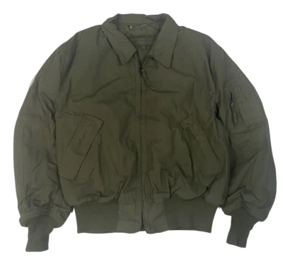 USGI Tanker Jacket CVC Cold Weather High Temp Resistant Green - Image 1 of 4