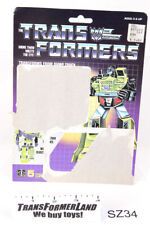 Long Haul Card 1985 Vintage Hasbro G1 Transformers