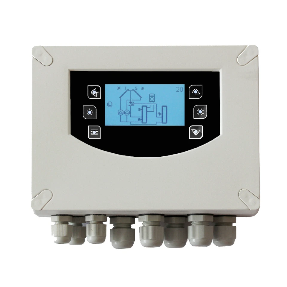 Solarsteuerung Environ Tsol600 mit 5x Tauchfühler Solar Regelung Steuerung