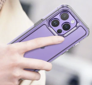 Case For iPhone 14 13 12 11 XR 7 8 CLEAR Shockproof Silicone 360 Phone Cover - Picture 1 of 4