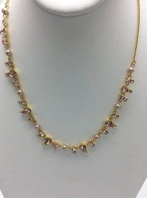 Collar de perlas simuladas Givenchy tono oro 5 mm 709 GN de $88 Foto 1 de 4