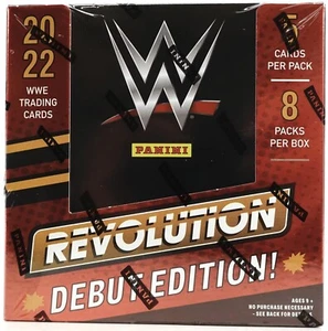 2022 PANINI REVOLUTION WWE WRESTLING HOBBY BOX DEBUT EDITION FACTORY SEALED NEW - Picture 1 of 2