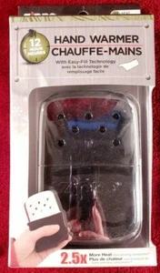 Calentador de manos Zippo 12 horas con bolsa de tela, cromo plateado, 40323, nuevo en caja - Imagen 1 de 8