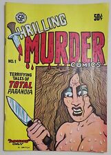 Thrilling Murder Comics #1 Underground Comix 1971
