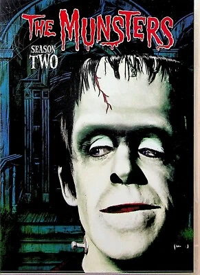 The Munsters -Complete Season 2 (6-DVD-RARE) 60s TV -Region 1 USA (Fred Gwynne) - Image 1 of 3