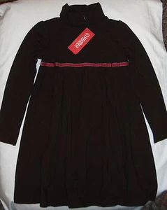 Gymboree Fall Homecoming brown knit dress pink ribbon bow NWT 6 - Picture 1 of 2
