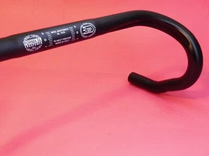 Manillar anatómico negro TTT Forma SL 2 26/44m bicicleta NOS L'eroica - Imagen 1 de 3