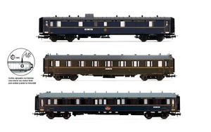 Electrotren HE4027 (1:87) - CIWL, primer set de 3 coches “Sud-Expreso” - Foto 1 di 5