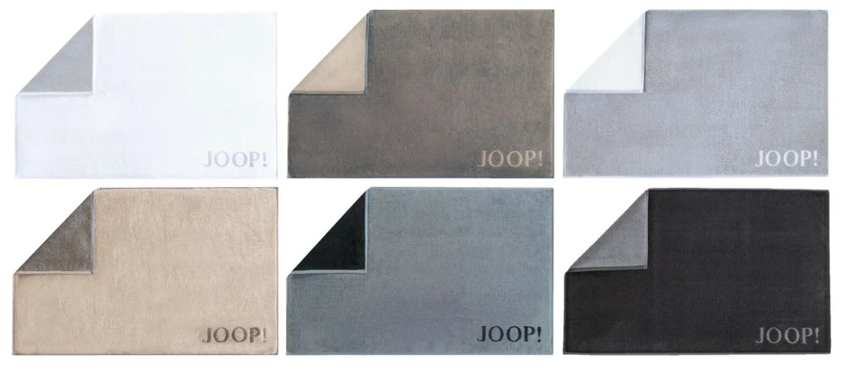 Joop! Badematte 1600 Badvorleger Badteppich Duschvorleger Wendeoptik Frottee - Bild 1 von 1