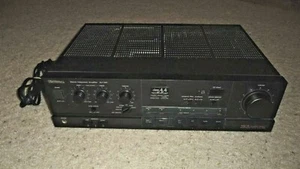 Vintage Technics Black SU-V60 AV Integrated Amplifier, Serviced - Picture 1 of 7