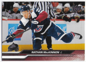 2023-24 Upper Deck #42 Nathan MacKinnon - Colorado Avalanche