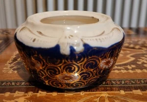 Antique Hand Painted Imari Style Small Pot - Picture 1 of 8
