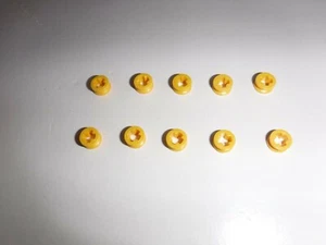 10 x NEW LEGO TECHNIC BUSH 1/2 SMOOTH No : 4239601 - 6271167 YELLOW - Picture 1 of 1