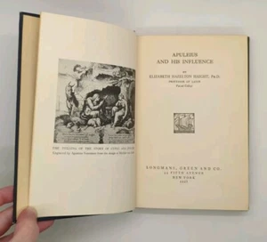 Apuleius and His Influence by Elizabeth Hazelton Haight (1927, Longman's Gree... - Imagen 1 de 4