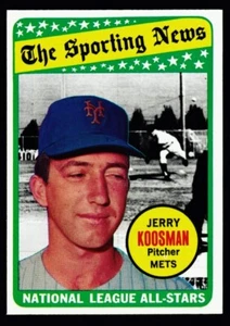 Jerry Koosman 1969 Topps #434 como casi nuevo Mets - Imagen 1 de 2