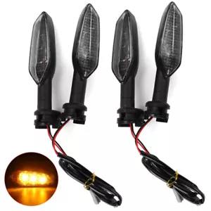 4PC LED Turn Signal Indicator Light Blinker For YAMAHA YZF R3 MT-07 MT-09 MT-125 - Picture 1 of 11