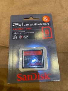 New SanDisk 200X Compact Flash Card ultra - Photo 1 sur 1