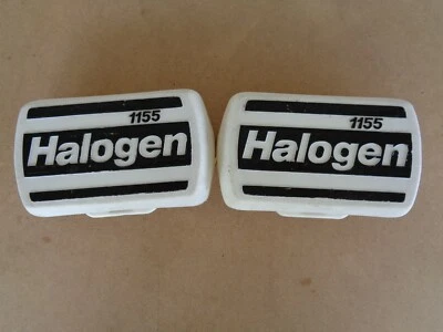  2 aftermarket Jaguar XJS foglight FOG LIGHT lamp COVERS JLM1410 fits Hella 155  - Image 1 of 3