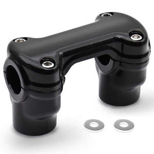 Elevador de manillar de motocicleta con abrazadera de 1" de elevación de 2 pulgadas para Harley Softail Breakout - Imagen 1 de 7