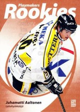 2006-07 Finnish Cardset Playmakers Rookies #2 Juhamatti Aaltonen