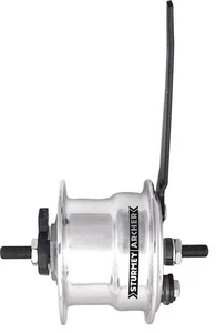 Sturmey Archer X-FDD Dynamo 3.0 Vorderradnabe + 70mm Trommelbremse, 36h - Bild 1 von 1