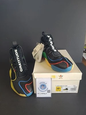 Adidas Pharrell Williams Crazy BYW LVL X ‘Gratitude Empathy’ Shoe G27805 Sz 10.5 - Image 1 of 4