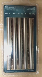 10er Pack Gebürstetes Nickel Küche Schrank Griffe Edelstahl Schublade T Bar Griffe - Bild 1 von 4