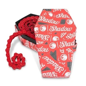 Shadow Interlock V2 Chain - Adjustable Half Link BMX Chain (1, Red) - Picture 1 of 2