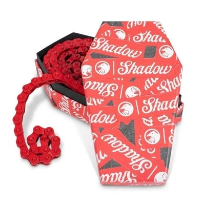Shadow Interlock V2 Chain - Adjustable Half Link BMX Chain (1, Red) - Image 1 of 2