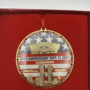 Neu 5th Anniversary 9/11 We Will Remember September 11th 2001 Display Ornament - Bild 1 von 5