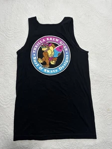Thrilla Krew Gear Steve Nazar mens tank top graphic black shirt Size: S - Picture 1 of 7