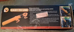 Lenkradschloss Diebstahlsicherung Autogerät Schwerlast Sicherheit Autoschloss Diebstahlsicherung - Bild 1 von 4