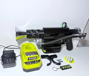Carbon Fiber Air Horn Gun. LOUDEST HORN! With Battery & Charger & extras - Picture 1 of 14