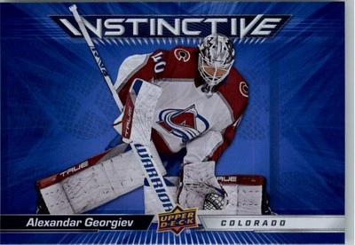 2023-24 Upper Deck Instinctive #IN9 Alexandar Georgiev - HKY - Image 1 of 2