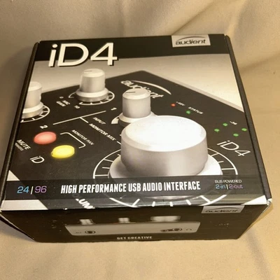 Audient iD4 USB 2-in/2-out High Performance Audio Interface - Image 1 of 4