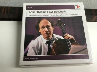 Anner Bylsma plays Boccherini cello concertos & sonatas string quintets + NEW  - Image 1 of 4